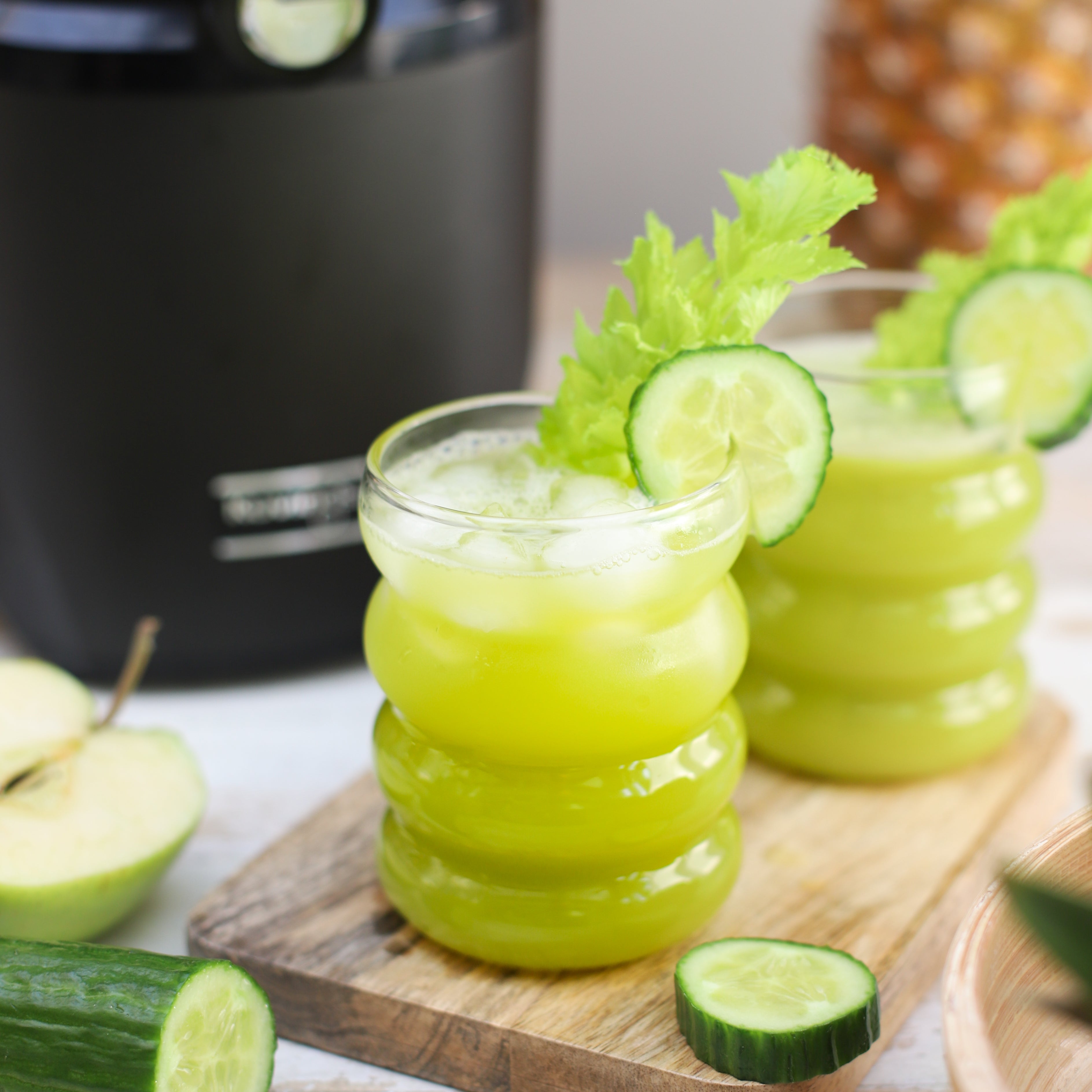 วิธีคั้นน้ำผักใบเขียว