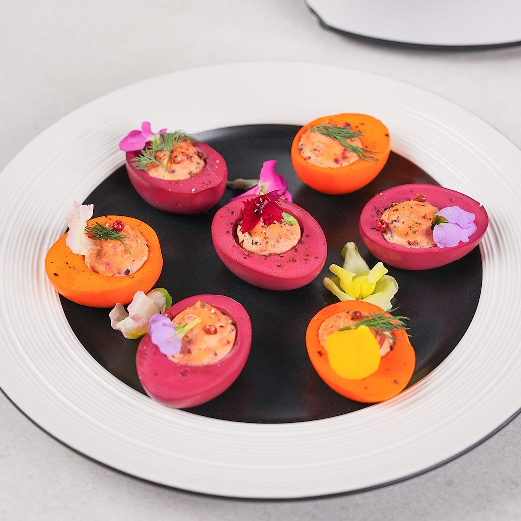 ไข่อีสเตอร์ยัดไส้ย้อมสีธรรมชาติ